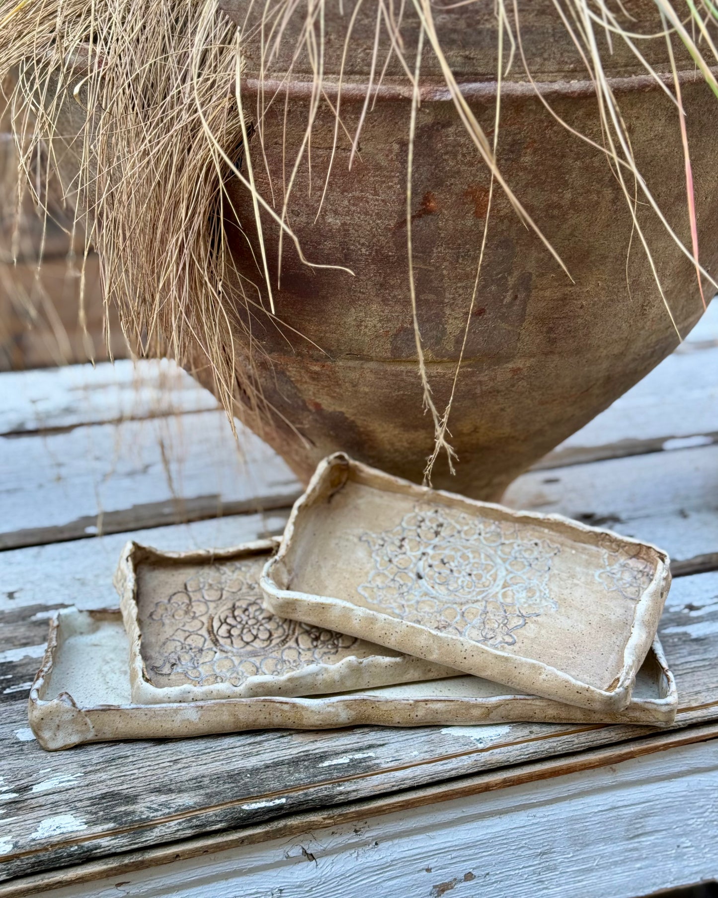 Rustic Trays and Plates