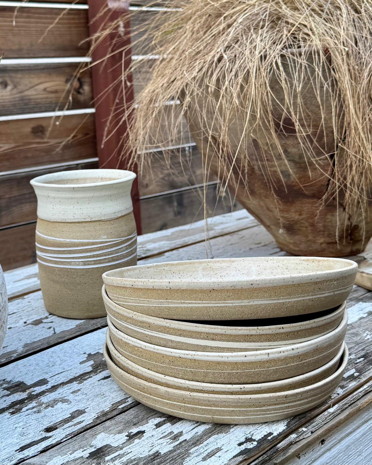 Shoreline White 10” Blate